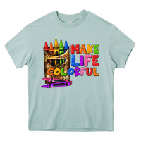 Arona make life colorful Heavy Core Tee - texasbilliewilder
