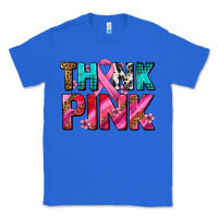 True Royal think pink cancer ribbon Classic Tee - AdoDesignShop