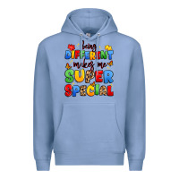 Colony Blue being different makes me super special Premium Hoodie - JahusDesignShop