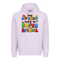 Lilac being different makes me super special Premium Hoodie - JahusDesignShop