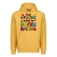 Mustard being different makes me super special Premium Hoodie - JahusDesignShop