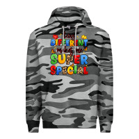 Slate Camo being different makes me super special Premium Hoodie - JahusDesignShop