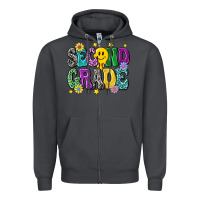 Smoke second grade Zipper Hoodie - NancyCooperArtShop