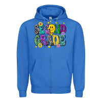 True Royal second grade Zipper Hoodie - NancyCooperArtShop