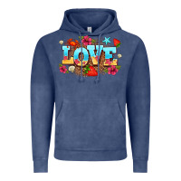 Vintage Denim love summer Vintage Hoodie - AdoDesignShop