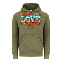 Vintage Olive love summer Vintage Hoodie - AdoDesignShop