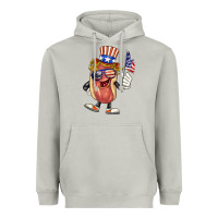 Moon Dust 4th of july hot dog Heavyweight Hoodie - BarkalooDesign