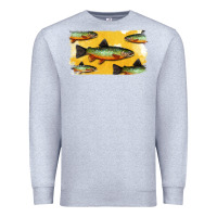 Heather Grey Colorado Greenback Cutthroat Trout Fish Premium Sweatshirt - Bettercallsaul