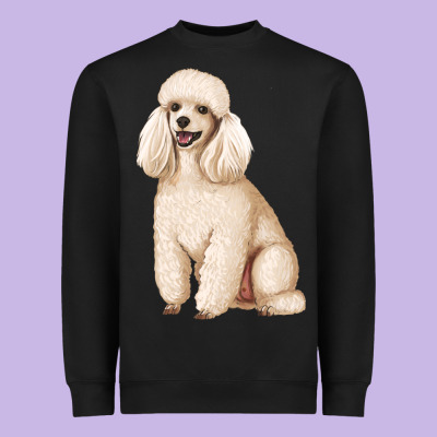 Standart Poodle Heavyweight Sweatshirt Designed By Artiststas
