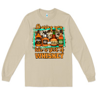 Mushroom Chasing You Like a Shot of Whiskey Long Sleeve Tee - Jasminsmagicworld