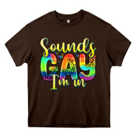 Chocolate Brown sounds gay i m in Heavy Core Tee - Zillion Design Studio