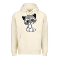 Sandshell raccoon Premium Hoodie - texasbilliewilder