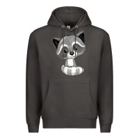Smoke raccoon Premium Hoodie - texasbilliewilder