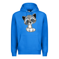 True Royal raccoon Premium Hoodie - texasbilliewilder