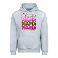 Heather Grey Mama Mama Mama Mama Mother's Day Urban Hoodie - CowGirlArtShop