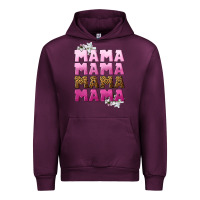 Mauve Wine Mama Mama Mama Mama Mother's Day Urban Hoodie - CowGirlArtShop