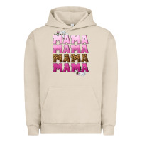 Pigment French Oak Mama Mama Mama Mama Mother's Day Urban Hoodie - CowGirlArtShop