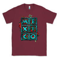 Burgundy mexico with roses Classic Tee - Jasminsmagicworld