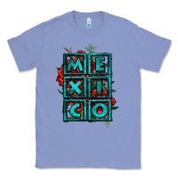 Colony Blue mexico with roses Classic Tee - Jasminsmagicworld