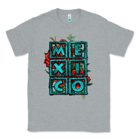 Heather Grey mexico with roses Classic Tee - Jasminsmagicworld