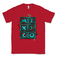 Red mexico with roses Classic Tee - Jasminsmagicworld
