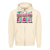 Sandshell nursing student no sleep no money no life Zipper Hoodie - MaliasSmallBusiness