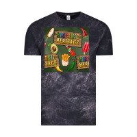 Cloud Black hispanic heritage seamless pattern Vintage Tee - BundleAndBundleShop