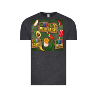 Vintage Black hispanic heritage seamless pattern Vintage Tee - BundleAndBundleShop