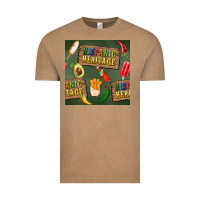 Vintage Coffee hispanic heritage seamless pattern Vintage Tee - BundleAndBundleShop