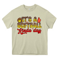 Mossy it s a softball kinda day Heavy Core Tee - Zillion Design Studio