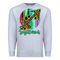 Heather Grey Sagittarrius Sign of Zodiac Premium Sweatshirt - Bettercallsaul