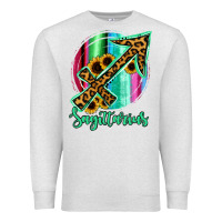Oatmeal Heather Sagittarrius Sign of Zodiac Premium Sweatshirt - Bettercallsaul