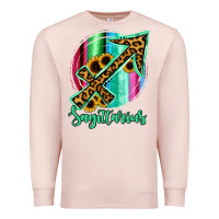 Pale Pink Sagittarrius Sign of Zodiac Premium Sweatshirt - Bettercallsaul