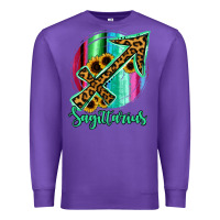 Purple Sagittarrius Sign of Zodiac Premium Sweatshirt - Bettercallsaul