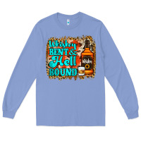Colony Blue Whiskey Bent and Hell Bound Long Sleeve Tee - Jasminsmagicworld