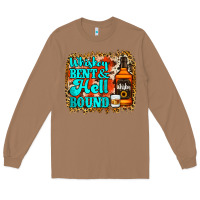 Toasted Coconut Whiskey Bent and Hell Bound Long Sleeve Tee - Jasminsmagicworld