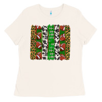Bone football brush strokes Ladies Tee - texasbilliewilder