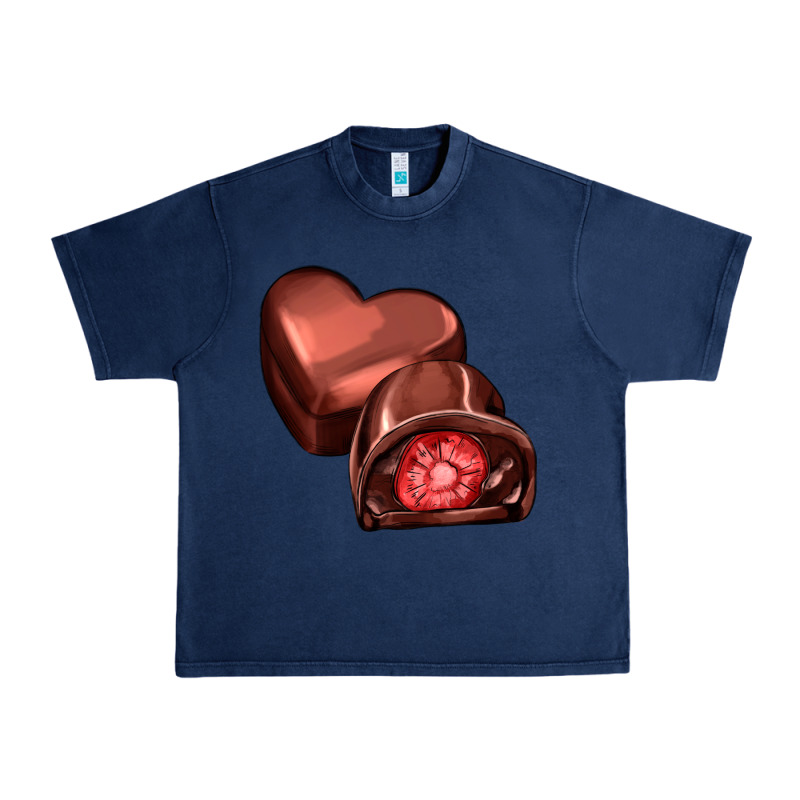 Heart Chocolate Urban Heavy Tee by AdoDesignShop | Teevron