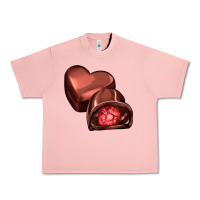 Salmon heart chocolate Urban Heavy Tee - AdoDesignShop