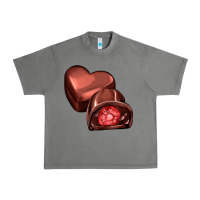Tornado heart chocolate Urban Heavy Tee - AdoDesignShop