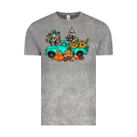 Cloud Rock cactus pumpkin truck fall Vintage Tee - JahusDesignShop