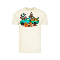 Vintage Arctic cactus pumpkin truck fall Vintage Tee - JahusDesignShop