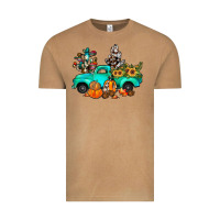 Vintage Camel cactus pumpkin truck fall Vintage Tee - JahusDesignShop