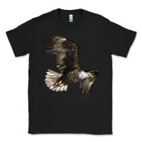 Black White Headed Eagle Classic Tee - LillyAllenDesigns