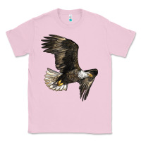 Bubblegum Pink White Headed Eagle Classic Tee - LillyAllenDesigns