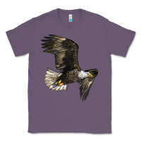 Lavender White Headed Eagle Classic Tee - LillyAllenDesigns