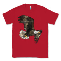 Red White Headed Eagle Classic Tee - LillyAllenDesigns