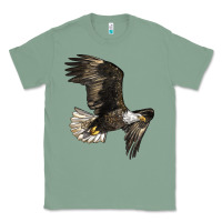 Sage White Headed Eagle Classic Tee - LillyAllenDesigns