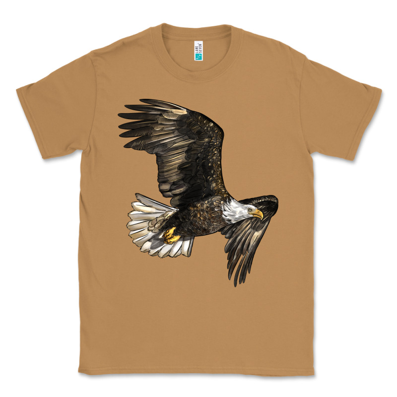 White Headed Eagle Classic Tee by LillyAllenDesigns | Teevron