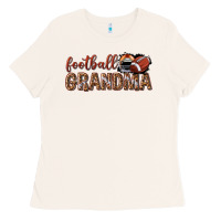 Bone football grandma with leopard Ladies Tee - texasbilliewilder